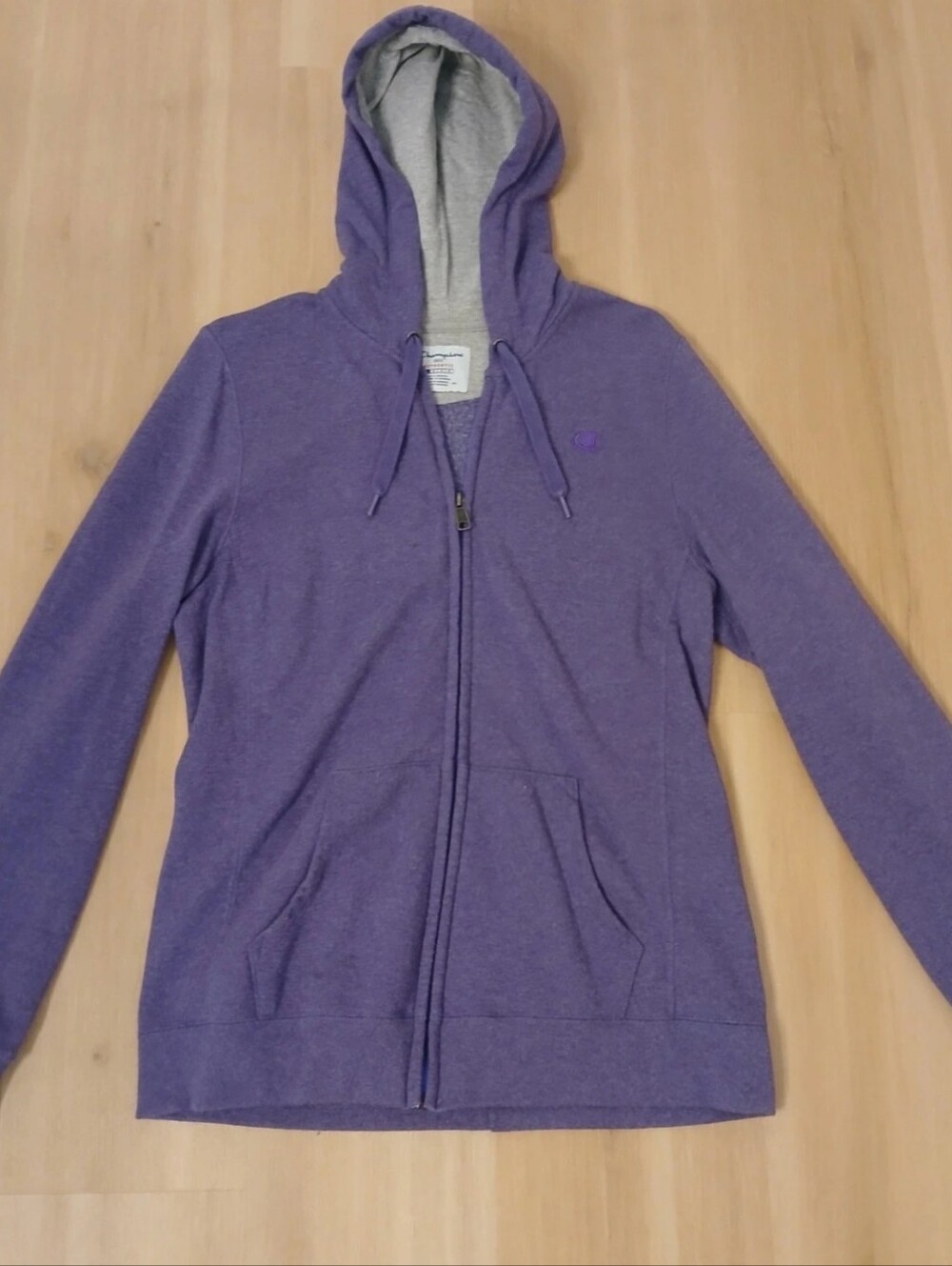 Champion Purple Full-Zip Hooded Jacket